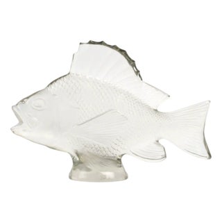 Large Fish with Algae by René Lalique, 1922 For Sale