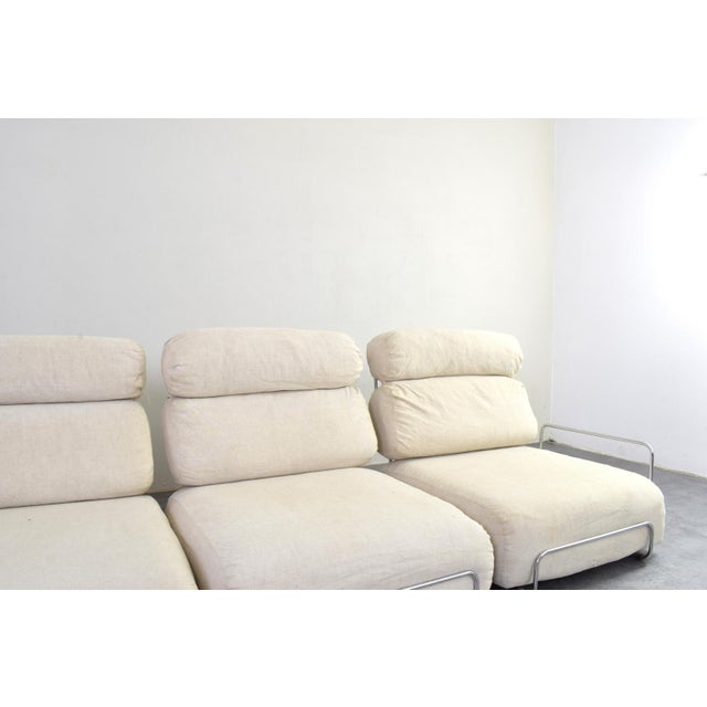 Mid-Century Modern Mid-Century Modern Italian Six-Piece Modular Sofa, 1970s For Sale - Image 3 of 18
