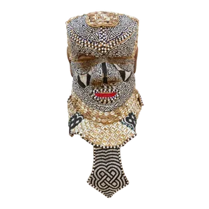 Large Kuba Bwoom Helmet Mask