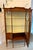 Antique Victorian Satinwood Inlaid Bow Front Display Cabinet, 1890 For Sale - Image 4 of 18