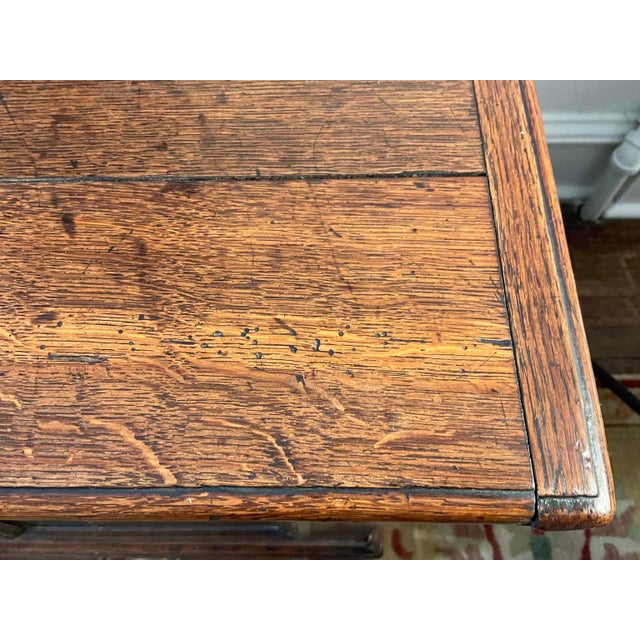 Antique George III Oak Mule Blanket Chest For Sale - Image 12 of 15