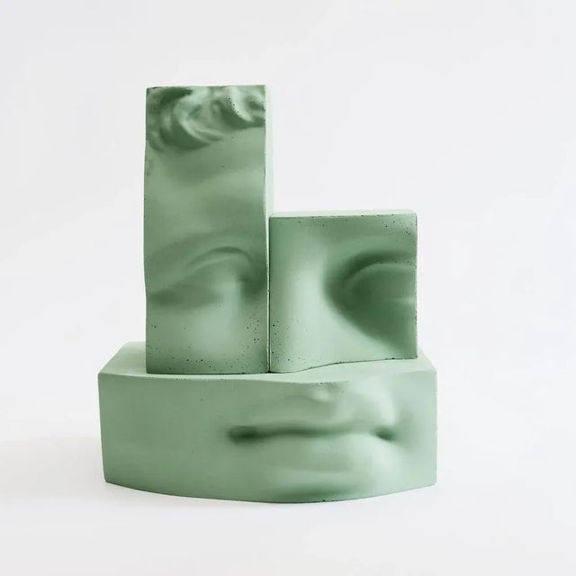 Not Yet Made - Made To Order Hermes Green Concrete Sculpture For Sale - Image 5 of 9