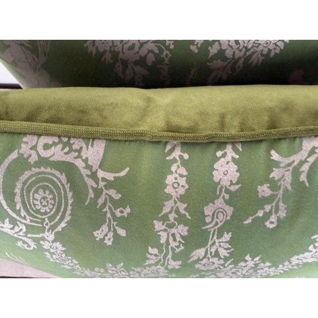 Textile Pair of Boucher Patterned Fortuny Pillows For Sale - Image 7 of 8