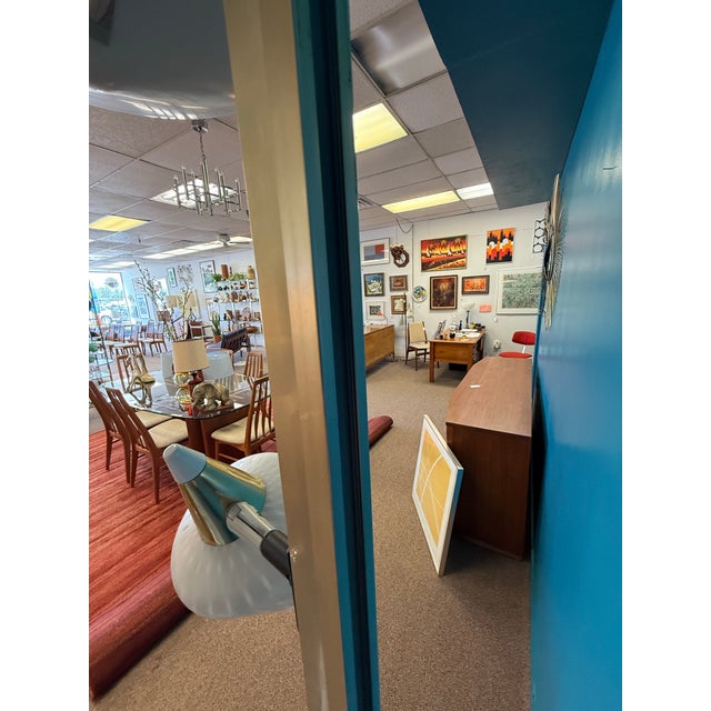 Rare 1950’s Lightolier Lytespan Tension Pole Lamp Designed by Gerald Thurston For Sale - Image 11 of 12
