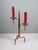 Brutalist Sculptural Candleholder in Handcrafted Metal, 1960s For Sale - Image 12 of 14