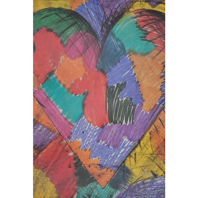 Jim Dine (1935) The Heart Original color poster On poster paper, 53 x 73 cm (approx. 21 x 29 inches) Printed at the...