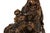 Metal Italian Antique Bronze Sculpture “Flight From Egypt” (1892) Ernesto Bazzaro For Sale - Image 7 of 18