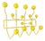Hang It All Yellow Edition by Charles Eames and Ray Eames for Vitra For Sale