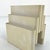 1970s Cream Magazine Rack by Giotto Stoppino for Kartell, 1970s For Sale - Image 5 of 7