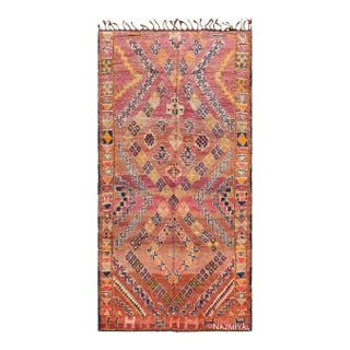 Nazmiyal Collection Vintage Folk Art Moroccan Rug For Sale