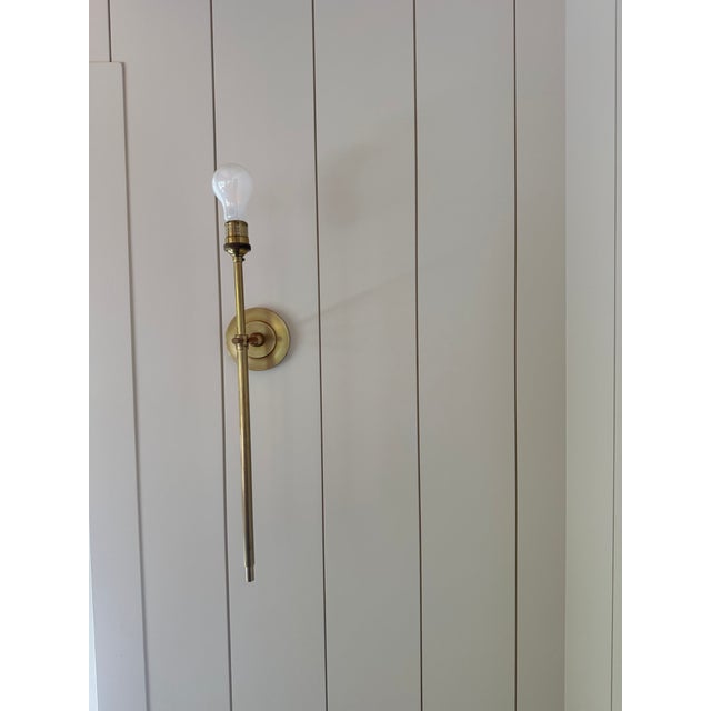 4 Visual Comfort Bryant Sconces --- Long Tail For Sale In Providence - Image 6 of 11