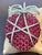 Metal Gia Certified Natural 50 Ct Ceylon Nh Ruby & 8 Ct Diamond Apple 18 K Pin/Brooch For Sale - Image 7 of 8