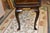 Wood Vintage Chippendale Style Mahogany Console / Hall / Sofa Table W/ Divided Gallery Edge & Drawer For Sale - Image 7 of 18