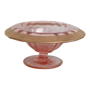 Tiffin Rambler Rose Pink Depression Glass Mayo Condiment Bowl 530b