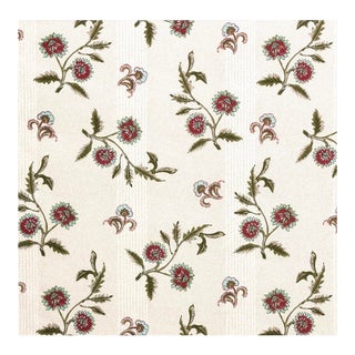 Sister Parish Eleanora Cotton Fabric- 4 Yards For Sale