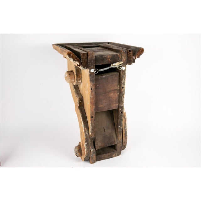Antique Architectural Hand-Carved Classical Revival Style Corbel For Sale - Image 11 of 13