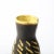 Mid-Century Vase in Burnt Umber W/ Dandelion Yellow Hand-Brushed Patterned Glaze For Sale - Image 12 of 12