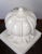 1990s Large White Marble Carpet Weight From India For Sale - Image 5 of 6