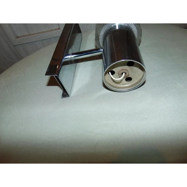 1970s Vintage Wall Lamp by Nickel Plated, 1970s For Sale - Image 5 of 7