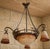 19th Century Art Nouveau Wrought Iron Chandelier by Degué, 1890s For Sale - Image 5 of 5