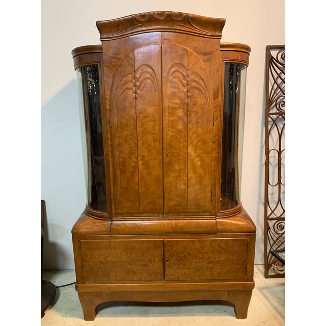 Dutch Art Nouveau and Deco Display Cabinet For Sale - Image 13 of 13