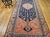 Antique Persian Malayer Tribal Gallery Rug, Hand-Knotted Wool, Geometric Pattern, 5x13, Terracotta & Navy For Sale - Image 15 of 18