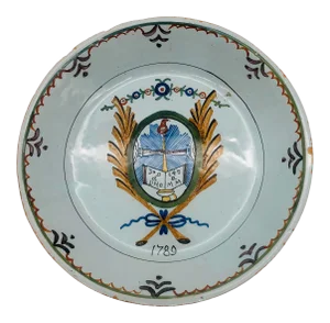 18th Century French Faience Dish