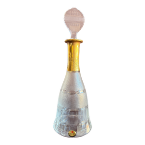 Late 20th Century Moser Splendid Large Decanter With Stopper.