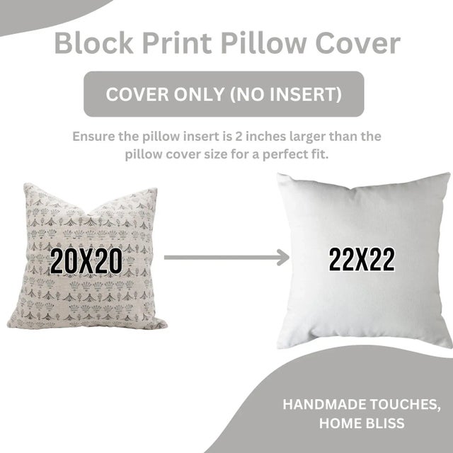 Not Yet Made - Made To Order Decorative Pillows, Throw Pillow Covers, Home Decor, Bedroom Decor, Farmhouse Decor, Pillow Case, Block Print Size-16x16, Hastkala For Sale - Image 5 of 5