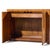 Milo Baughman Style Mid Century Burlwood and Brass Credenza With Hutch For Sale - Image 9 of 11