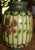 Art Deco 1900s Japanese Meiji Awaji Pottery Vase With Silver Basket-Weave Overlay For Sale - Image 3 of 8