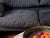 Black Vico Magistretti Black 2-Seater Loveseat Maralunga Sofa Cassina, Italy, 80s For Sale - Image 8 of 16