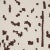 Abstract Sample - Schumacher X Miles Redd Bespotted Fabric in Brown For Sale - Image 3 of 5