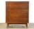 Mid Century Tall Walnut Dresser For Sale - Image 11 of 11