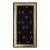 1920s Navy Minimalist Floral Deco Antique Chinese Peking Small Rug 5'9" X 11' 3" For Sale