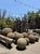 Modern Vintage Rustic Stone Garden Sphere 13" For Sale - Image 3 of 3