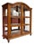Biedermeier Display Cabinet with Mirror For Sale