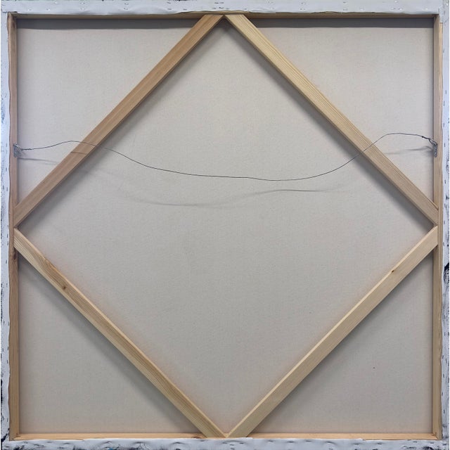 Acrylic Painting on Canvas, Abstract Expressionist Style Work, "Urban Vacation" by Jim Hudek For Sale - Image 4 of 5