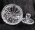 1950s 1950s Unmarked Large Cut Crystal Biscuit Jar With Lid For Sale - Image 5 of 5