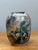 Taupe Vintage Abstract Glazed Pottery Vase For Sale - Image 8 of 12
