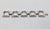 Mid-Century Modern Vintage 1970s Signed Trifari Rhodium Plated Rectangular Link Bracelet For Sale - Image 3 of 7