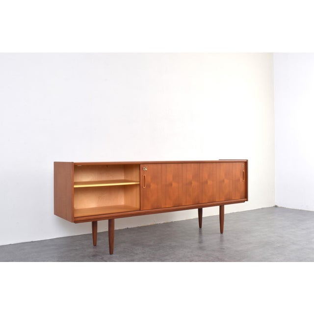Mid-Century Modern Danish Teak Sideboard, 1960s For Sale - Image 11 of 18