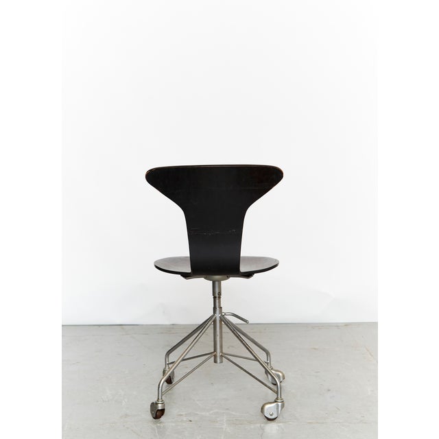 Fritz Hansen Model 3115 Mosquito Munkegaard School Chair by Arne Jacobsen for Fritz Hansen, 1960s For Sale - Image 4 of 17