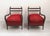 Wonderful pair of Paolo Buffa armchairs from the 1940s, Italian manufacture skilfully crafted in solid beech wood, the...