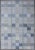 Scandinavian Style Flat-Weave Design Rug With Checkerboard Design in Gray, Blue For Sale - Image 13 of 13