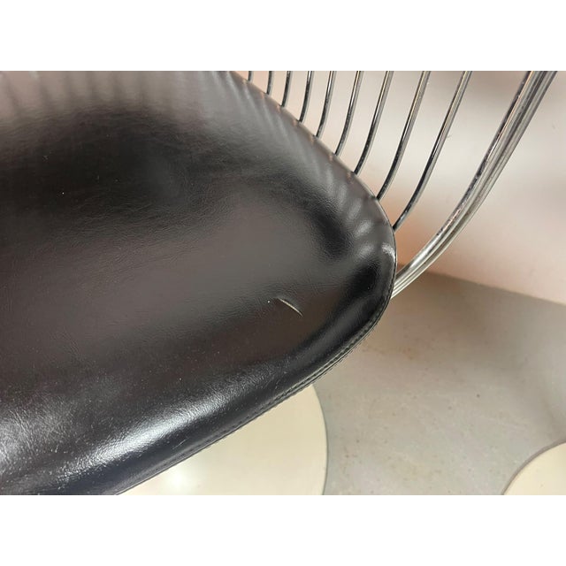 Vintage Swivel Dining Chairs attributed to Rudi Verelst for Novalux, Belgium, 1970s, Set of 4 For Sale - Image 15 of 16