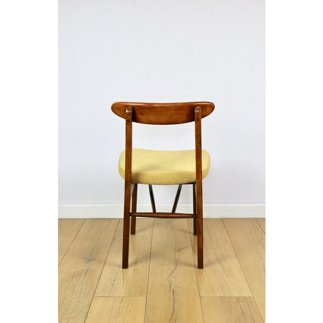 Vintage Yellow Chairs from Hałas, 1970s, Set of 2 For Sale - Image 6 of 15