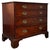Georgian Mahogany Chest of Drawers with Brass Handles, 1800 For Sale - Image 3 of 11