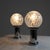 Table Lamps in Chrome and Glass, 1960s, Set of 2 For Sale - Image 9 of 13
