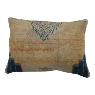 Large Vintage Turkish Rug Pillow For Sale